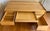 Mid-Century Modern Solid Wood Pedestal Executive Desk, Five Drawers, Raised Edge For Sale - Image 14 of 18