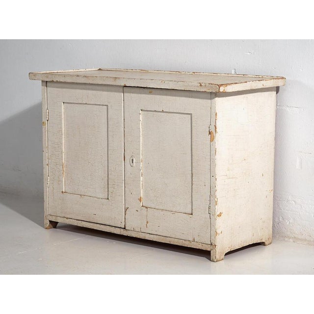Small Antique White Buffet, 1900 For Sale - Image 14 of 16