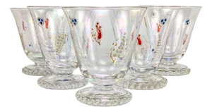 Vintage Liqueur Glasses by Anzolo Fuga, 1940s, Set of 6