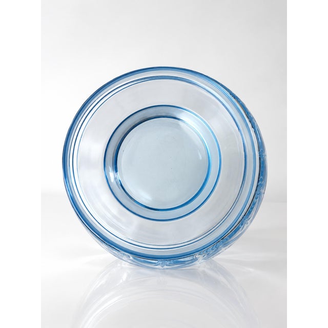 1930s Swedish Art Deco Cut Glass Bowl, 1930s For Sale - Image 5 of 6