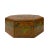 Chinese Distressed Light Brown Octagon Dragon Treasure Graphic Box For Sale In San Francisco - Image 6 of 9