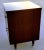 Lane Furniture Eames Era Sold Wood Two Drawer Desk Cabinet With Pegged Capped Peg Legs For Sale - Image 4 of 9