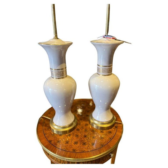 Gorgeous Mid-Century Modern Lamps Purchased in France. See detailed photos.
