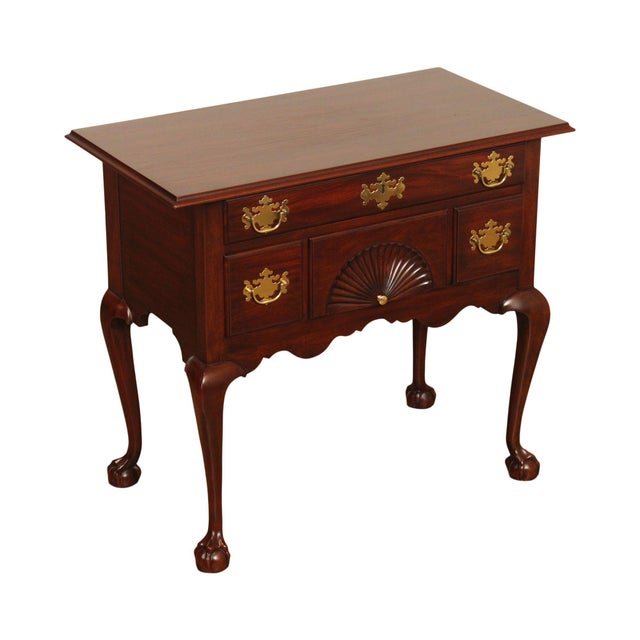 Henkel Harris SPNEA Chippendale Style Mahogany Lowboy For Sale - Image 13 of 13
