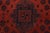 Turkmen Rug 9’11” X 12’11” Red Wool Tribal Hand-Knotted Oriental Carpet For Sale - Image 9 of 14