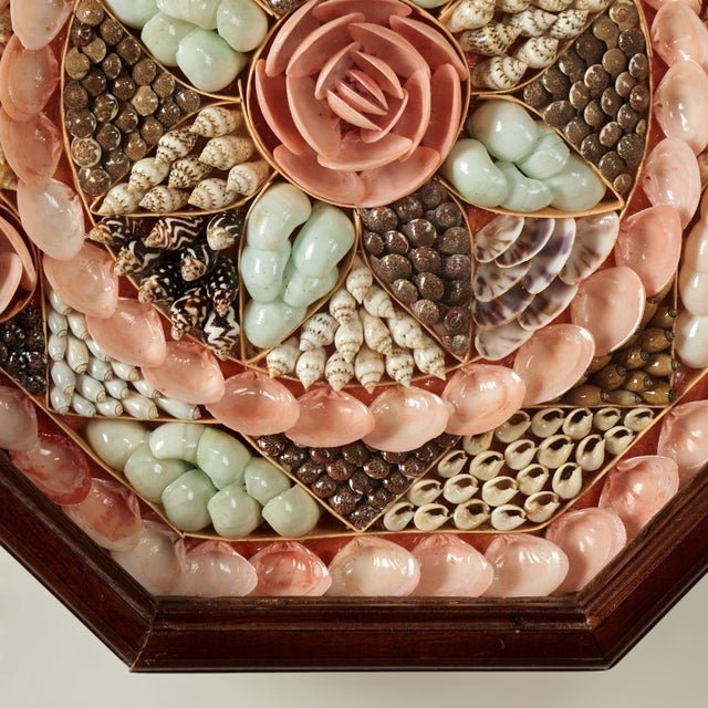 Shell Vintage Sailors Valentine For Sale - Image 7 of 8