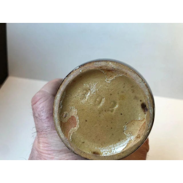 Art Nouveau Ceramic Vase from Danico, 1920s For Sale - Image 4 of 6