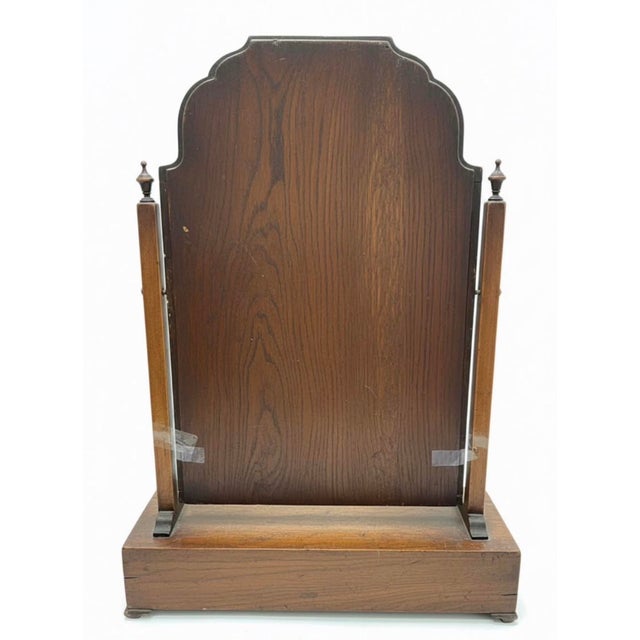 Early 20th Century Early 20th Century Georgian Revival Walnut Dressing Mirror With Drawers For Sale - Image 5 of 8