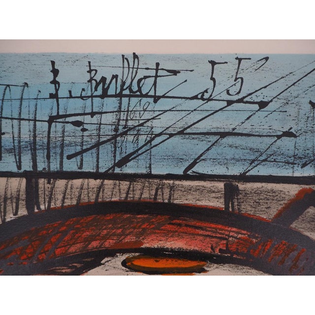 Bernard BUFFET Still life with eggs, 1960 Lithography Signed in the plate On Arches wove paper 69 x 56 cm Excellent...