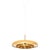 Gold Mid-Century Modern T-5 Ceiling Lamp in Brass by Alf Svensson & Yngvar Sandström, 1960s For Sale - Image 8 of 8