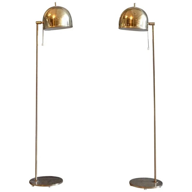 Metal Model G-075 Floor Lamps from Bergboms, 1960s, Set of 2 For Sale - Image 7 of 7