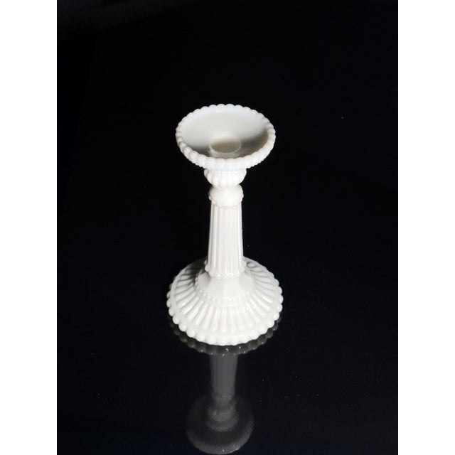 1900 - 1909 Antique Opaline Candleholder from Vallérysthal, 1907 For Sale - Image 5 of 7
