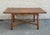 Mid-Century Modern Vintage Cushman Style Solid Wood Maple Dining Table With Leaf For Sale - Image 3 of 12