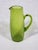 Vintage Original Blenko Mid-Century Modern Hand Made Crackle Glass Pitcher For Sale In Baltimore - Image 6 of 7
