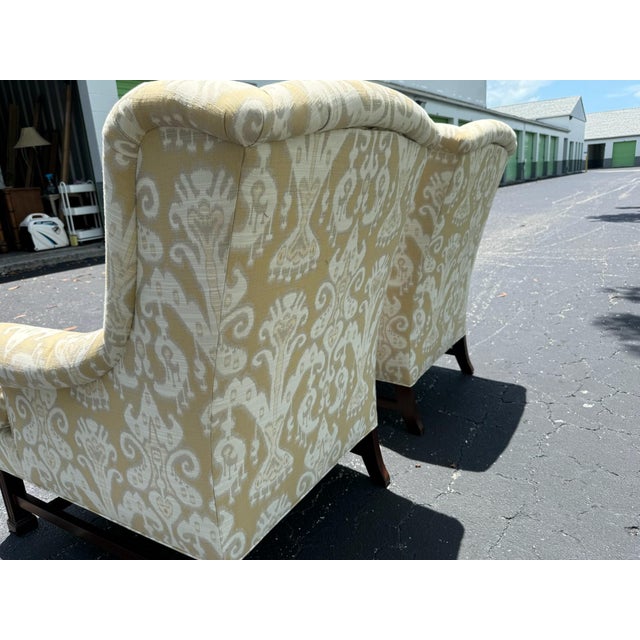 The Hickory Chair Marlborough Leg Lounge Chairs For Sale - Image 10 of 11