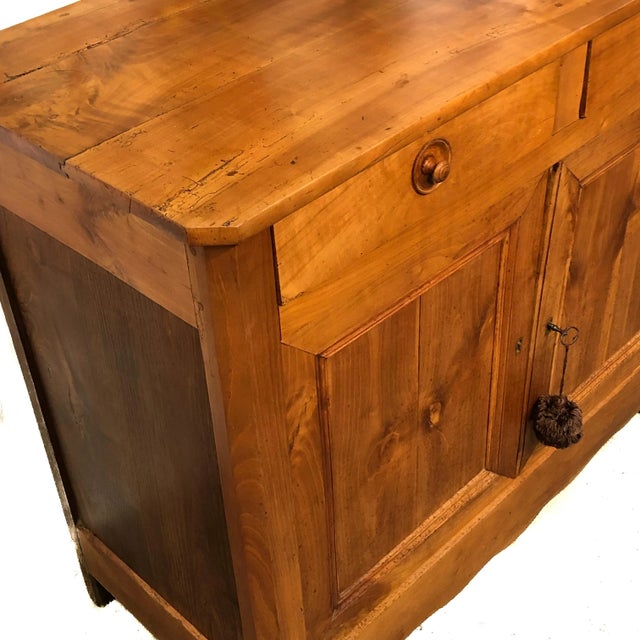 18th Century French Country Cherry Wood Server For Sale - Image 4 of 13