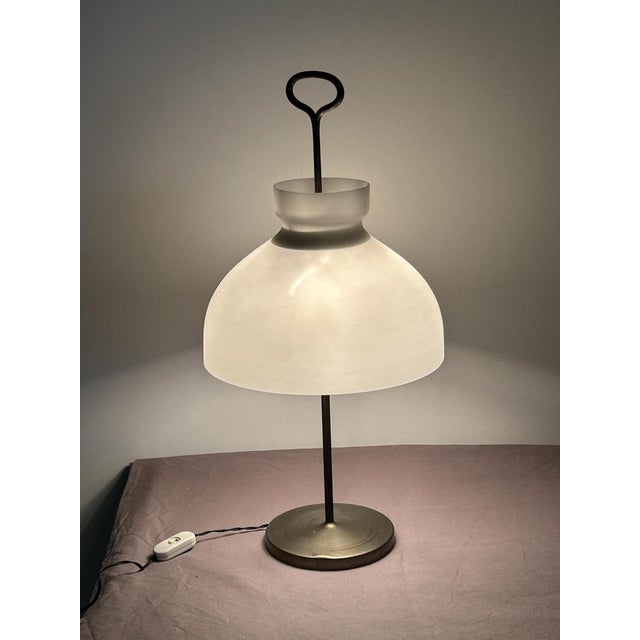 Azucena Arenzano Table Lamp by Gardella for Azucena, 1950s For Sale - Image 4 of 12