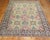 Blue Antique Zabihi Collection Lavar Kirman Rug - 8'10" x 12' For Sale - Image 8 of 13