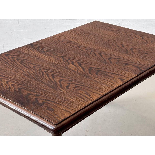 Mid-Century Dining Table in Dark Wood, 1960s For Sale - Image 5 of 16