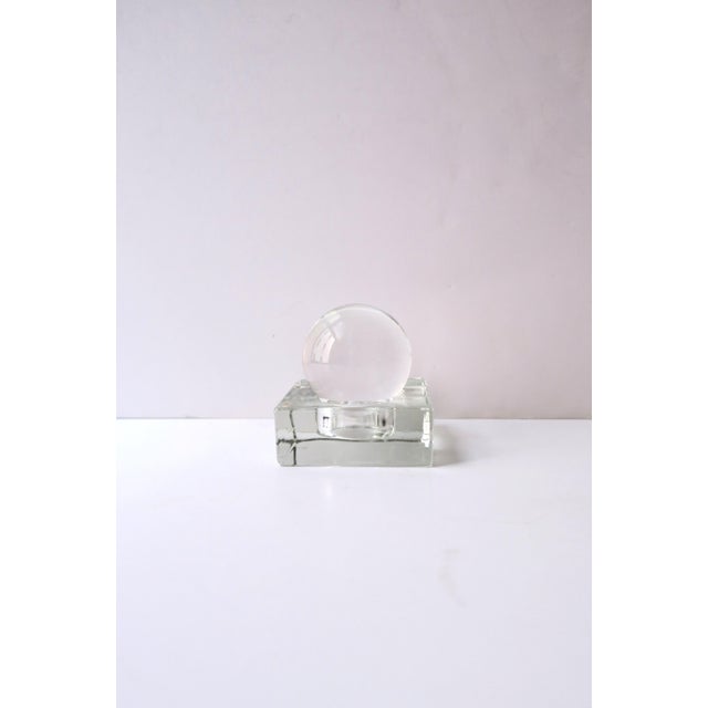Late 20th Century Glass Sphere For Sale - Image 5 of 10