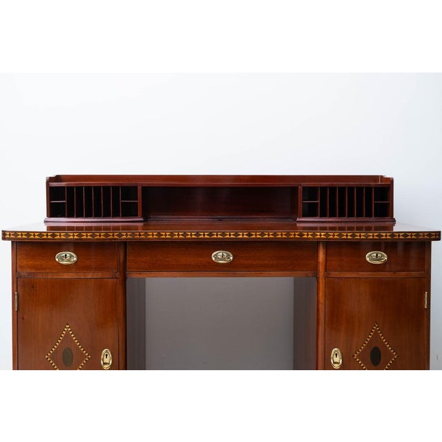 Art Nouveau Desk with Attachment For Sale - Image 14 of 17