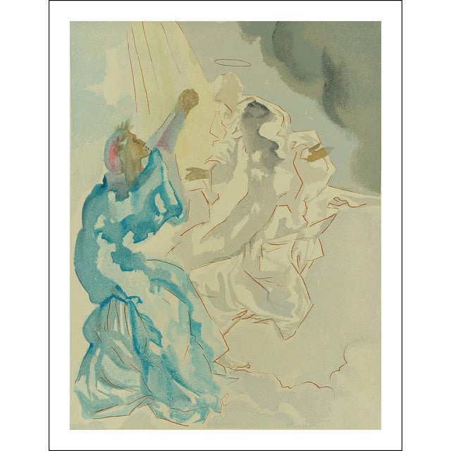 Title: View of Beatrice – Paradise 5 Artist: Salvador Dali Country: Spain Medium: Original Woodcut Marks: Not signed not...