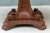 Wood Vintage Alfonso Marina Custom Center Hall Pedestal Table For Sale - Image 7 of 12