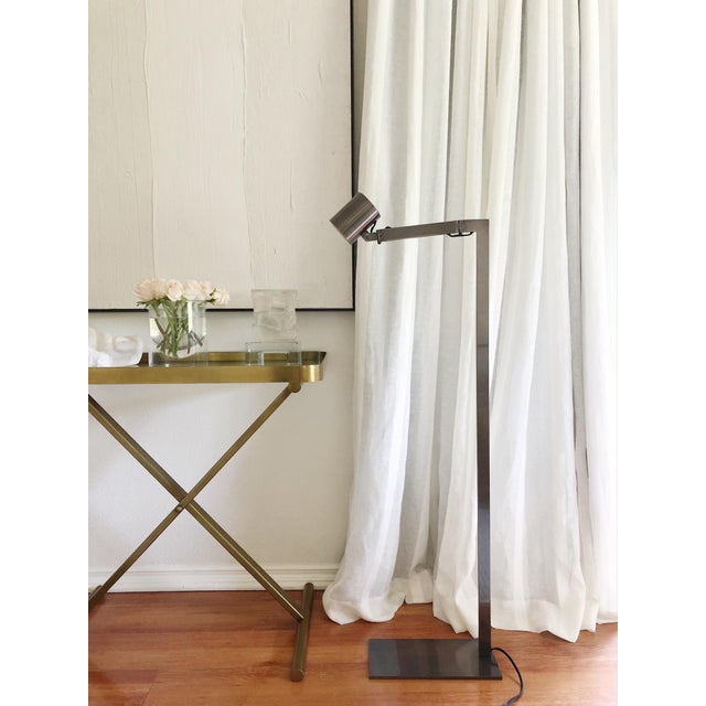 Christian Liaigre Chantecaille Bronze Floor Reading Lamp Chairish