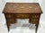 Antique 18th C Italian writing desk with bone marquetry. Intricate floral and bird motifs. Five drawers and tapered legs....