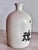 Vintage Ceramic Japanese Hand Painted Sake Bottle With Bamboos Motif For Sale - Image 4 of 11