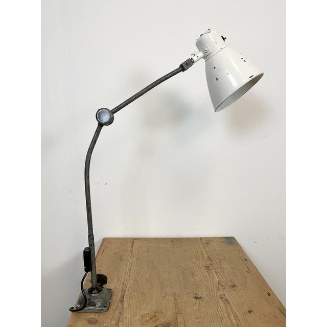 Large Industrial Workshop Table Lamp, 1960s For Sale - Image 11 of 18
