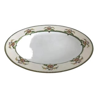 Mid 20th Century Vintage Noritake China Serving Platter For Sale