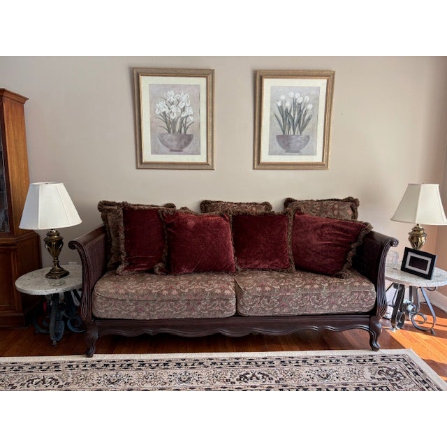 Bernhardt Bernhardt 4 piece Pillow Back living Room Set For Sale - Image 4 of 9