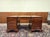 English Chesterfield Desk with Green Leather For Sale - Image 3 of 18