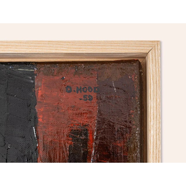 Ditti Hood, Ur Travels Flora, Oil on Canvas, Framed For Sale - Image 6 of 11