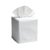 Size: W-4 ½”, D-4 ½”, H-5 ¼” (Fits the standard Puffs & Kleenex cubes) Fabric: White Linen / Cotton Embroidery: Morning...