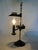 French Vintage Tole Bouillotte Student Lamp For Sale - Image 3 of 9