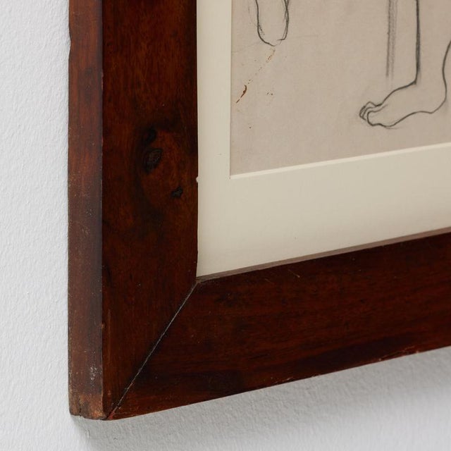 1920s Togores for Kahnweilers Galerie Simon, Figure, 1923, Drawing on Paper, Framed For Sale - Image 5 of 17