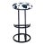 Ambiente Faux Cowhide Counter Stool For Sale