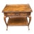 Late 20th Century Carved French Side Table With Drawer For Sale