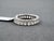Silver 3.80 Ct Platinum Radiant Eternity Band With Gap for Sizing Size 6.5 For Sale - Image 8 of 9