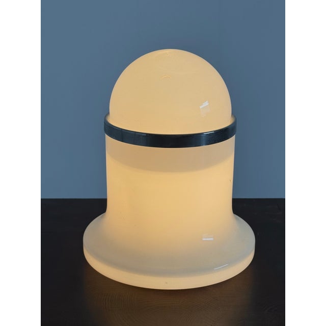Vintage Table Lamp in Murano by Architetti by De Martini, Falconi & Fois For Sale - Image 5 of 9