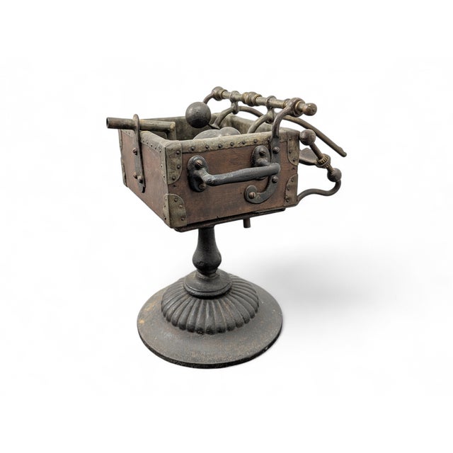 This fascinating late-19th-century winemaking instrument represents a remarkable example of mechanical engineering applied...