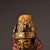 Late 20th Century Vintage Gilt Bronze Figure of Zasram, Protector Deity For Sale - Image 5 of 9