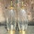 Vintage Boho Glass Swirl Lamps - a Pair For Sale In West Palm - Image 6 of 11