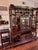 Asymmetrical Multi-Tiered Curio Cabinet / Display Hutch: For Sale - Image 9 of 9
