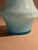 Mid-Century Modern Large Empoli Cased Blue Glass Genie Bottle Decanter Mid Century Modern For Sale - Image 3 of 9