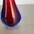 Ceramic Large Murano Glass Sommerso Stem Vase from Flavio Poli, Italy, 1960s For Sale - Image 7 of 18