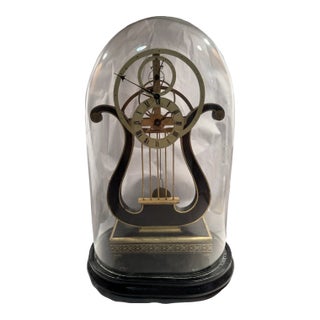 19th Century Astronomical Style Skeleton Clock For Sale