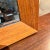 1960s Modern Wall Mirror Teak and Sapele Wood For Sale - Image 4 of 10